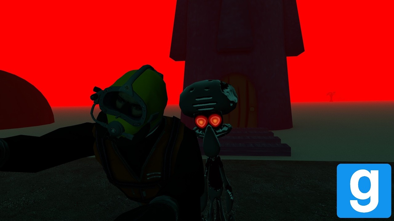 Red Mist Squidward Nextbot (Gmod)