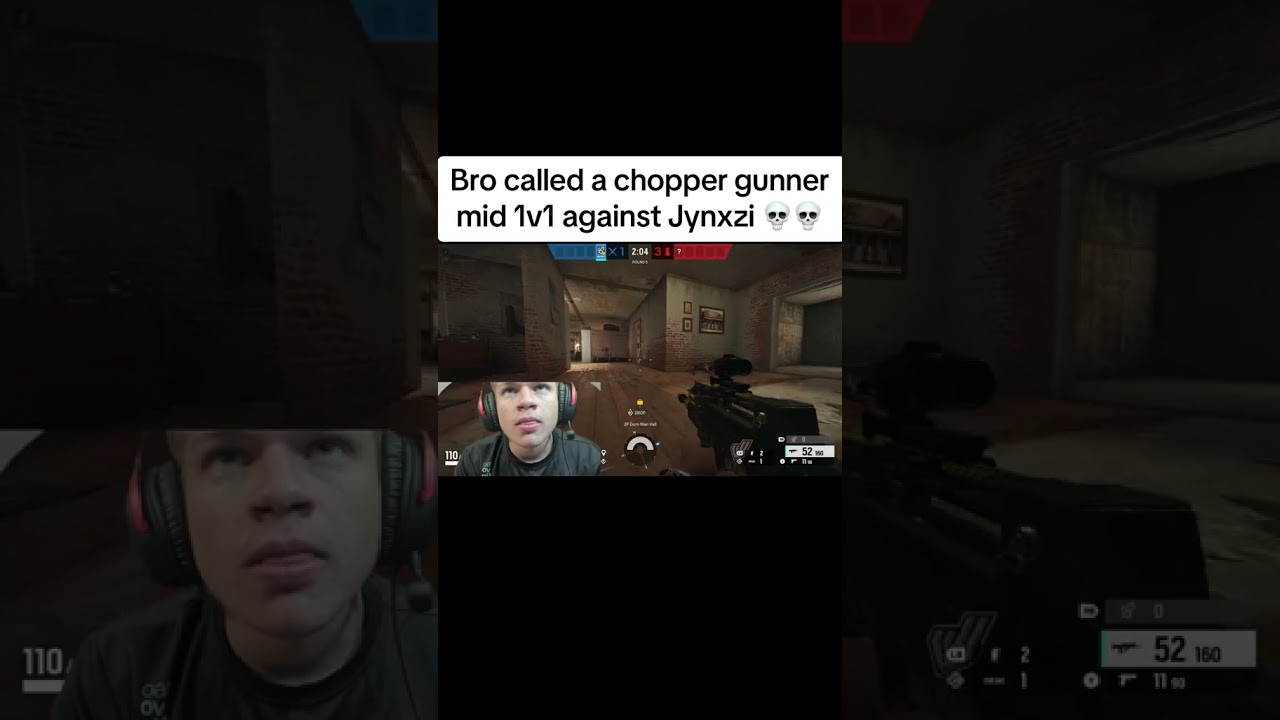 Бро вызвал стрелка с вертолёта против Джинксзи #rainbowsixsiege #R6s #siege