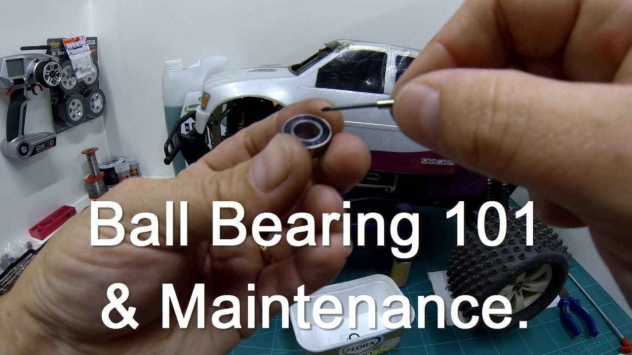 RC Ball Bearing 101 & Maintenance.