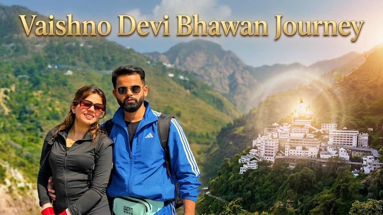 Our first trip together after our marriage - Mata Vaishno Devi Katra