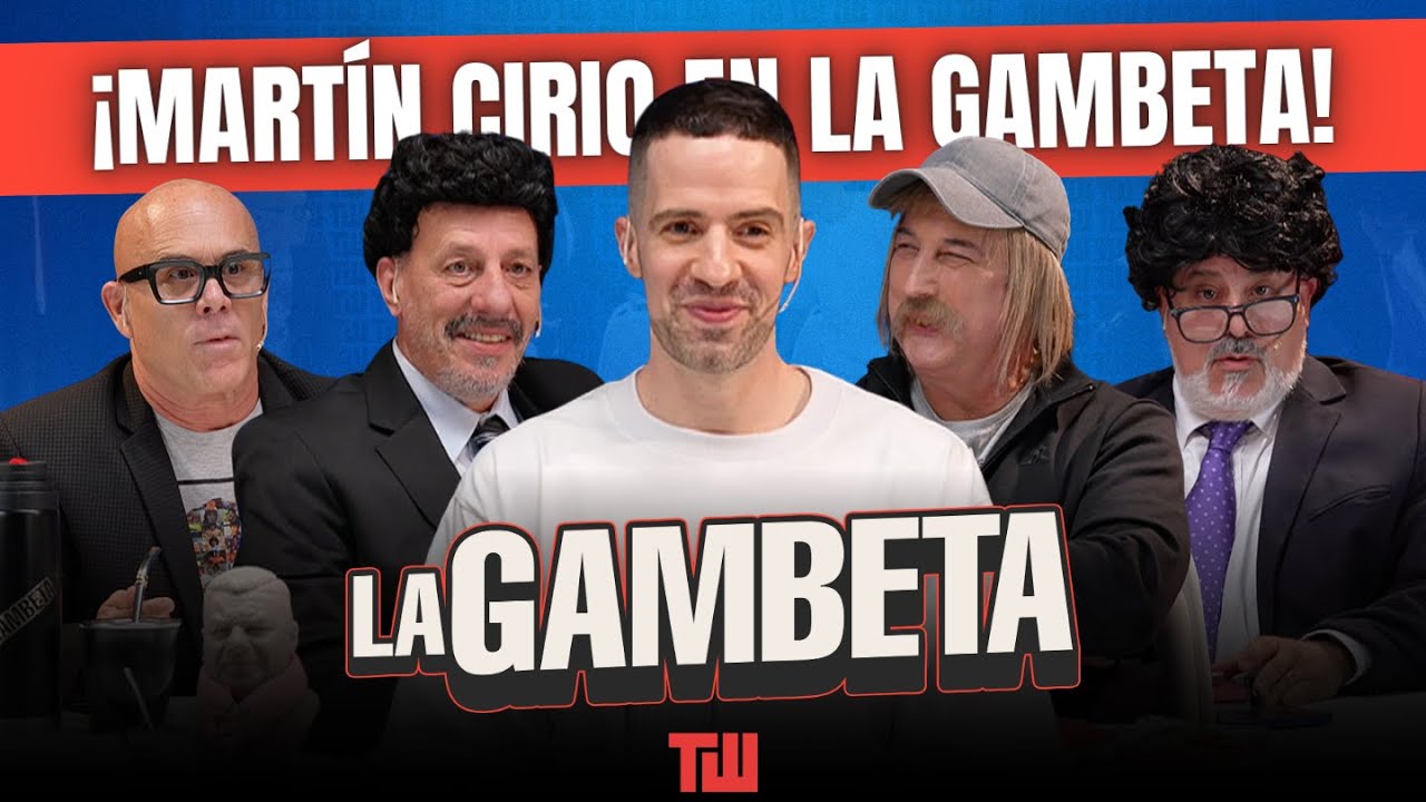 Martín Cirio y sus tortugas | #lagambeta | 10/04