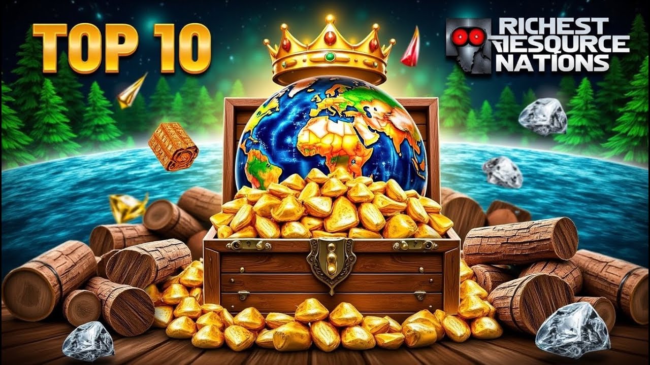Jaw-dropping: The top 10 countries with the most valuable natural resources!