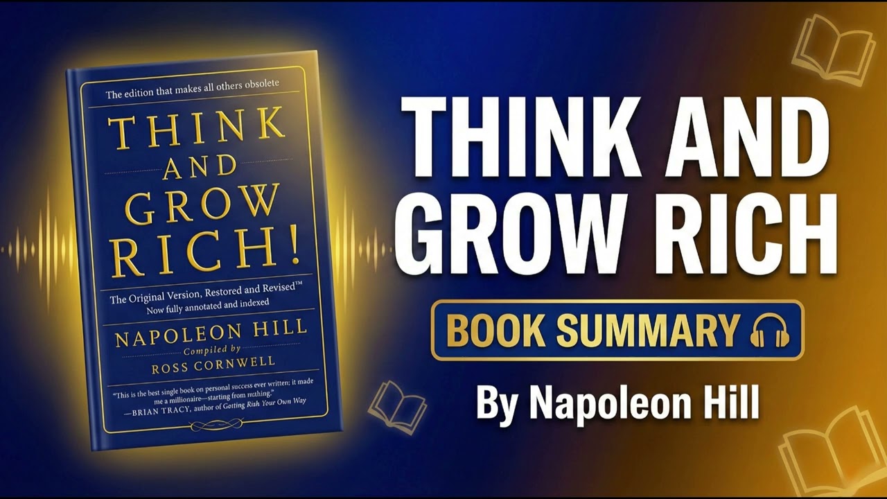 How to Think and Grow Rich | Napoleon Hill's Success Philosophy | Full Book Summary