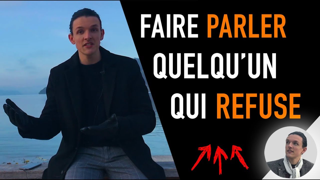 COMMENT PARLER À QUELQU'UN QUI REFUSE LE DIALOGUE