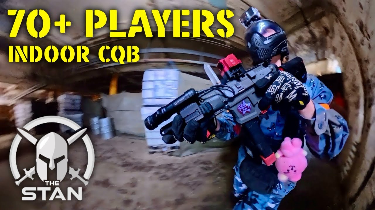 70+ Players INSIDE CQB Chaos | The Stan Airsoft