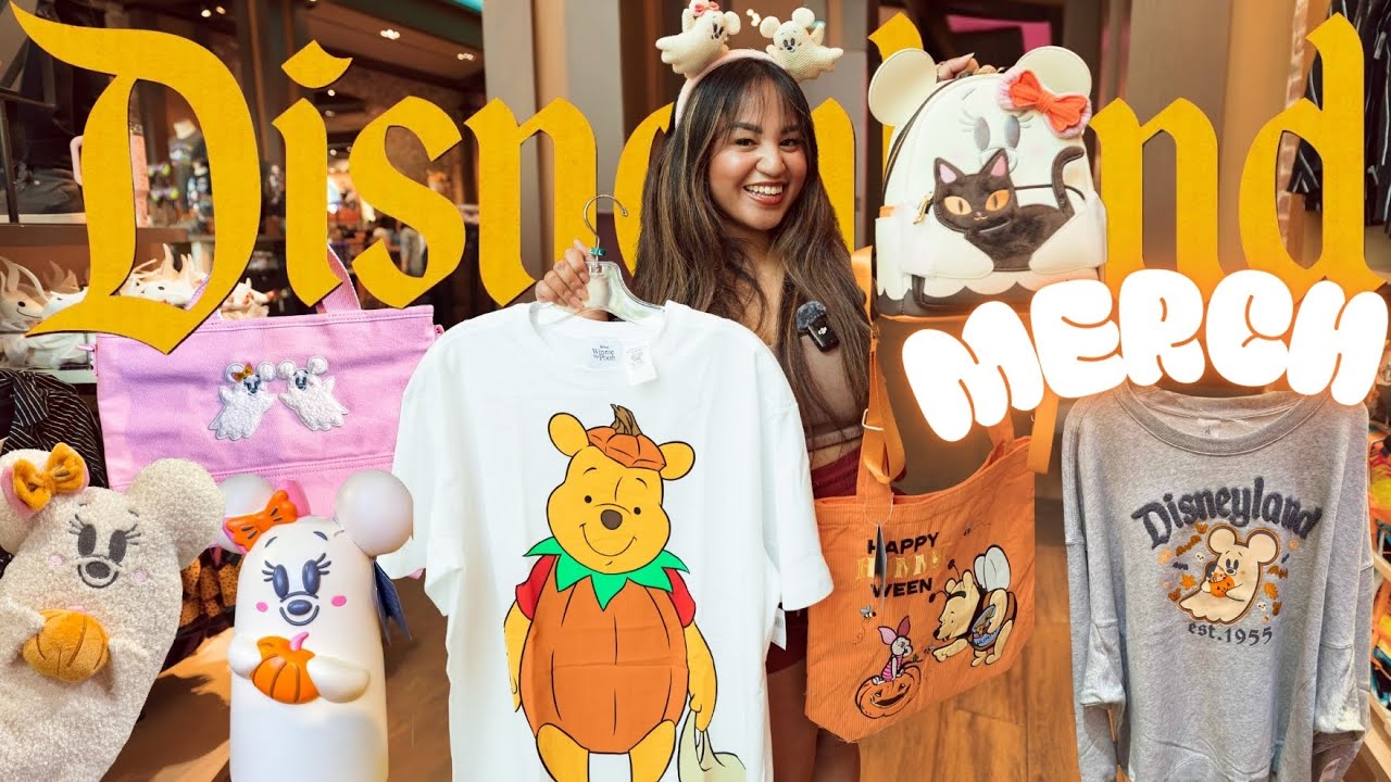 🎃 👻 CRAZIEST HALLOWEEN MERCH DROP AT DISNEYLAND! | ✨OUR FIRST GIVEAWAY 💖