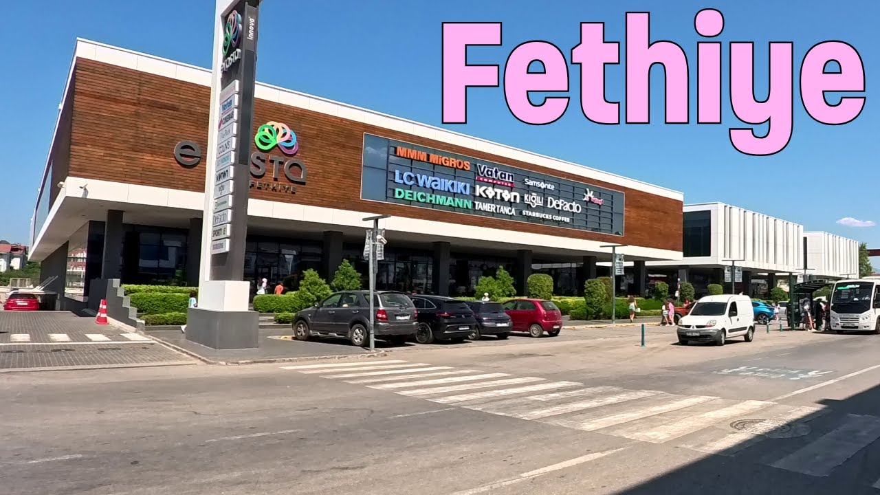 Walking the Streets of Fethiye | Morning Tour Around Erasta Shopping Mall Area