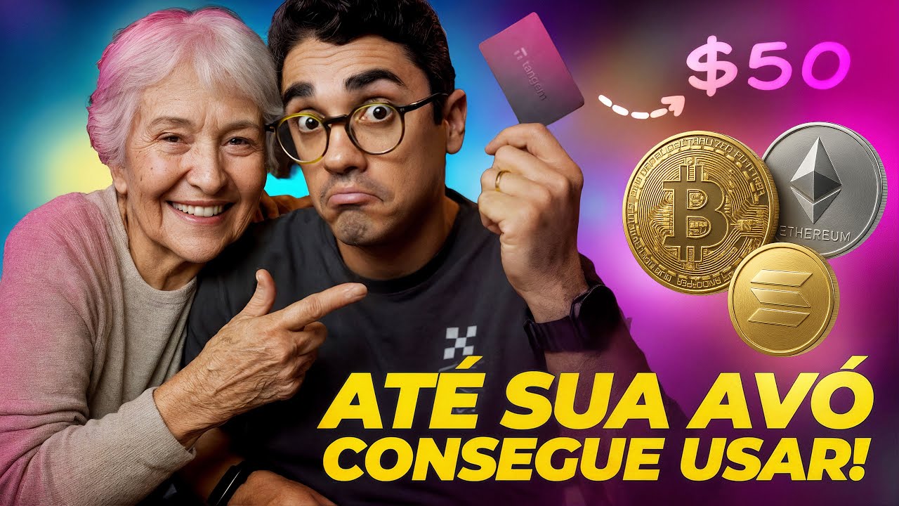 A HARDWARE WALLET MAIS BARATA DO MUNDO - GUARDE SUAS CRIPTOMOEDAS EM SEGURANÇA (REVIEW COMPLETO)
