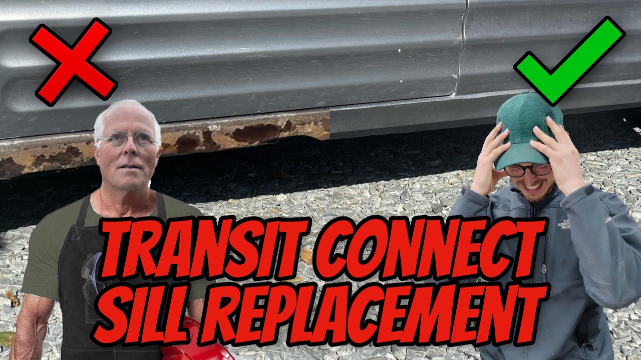 Мы установили совершенно новые пороги на мой кемпер Mk1 Transit Connect!