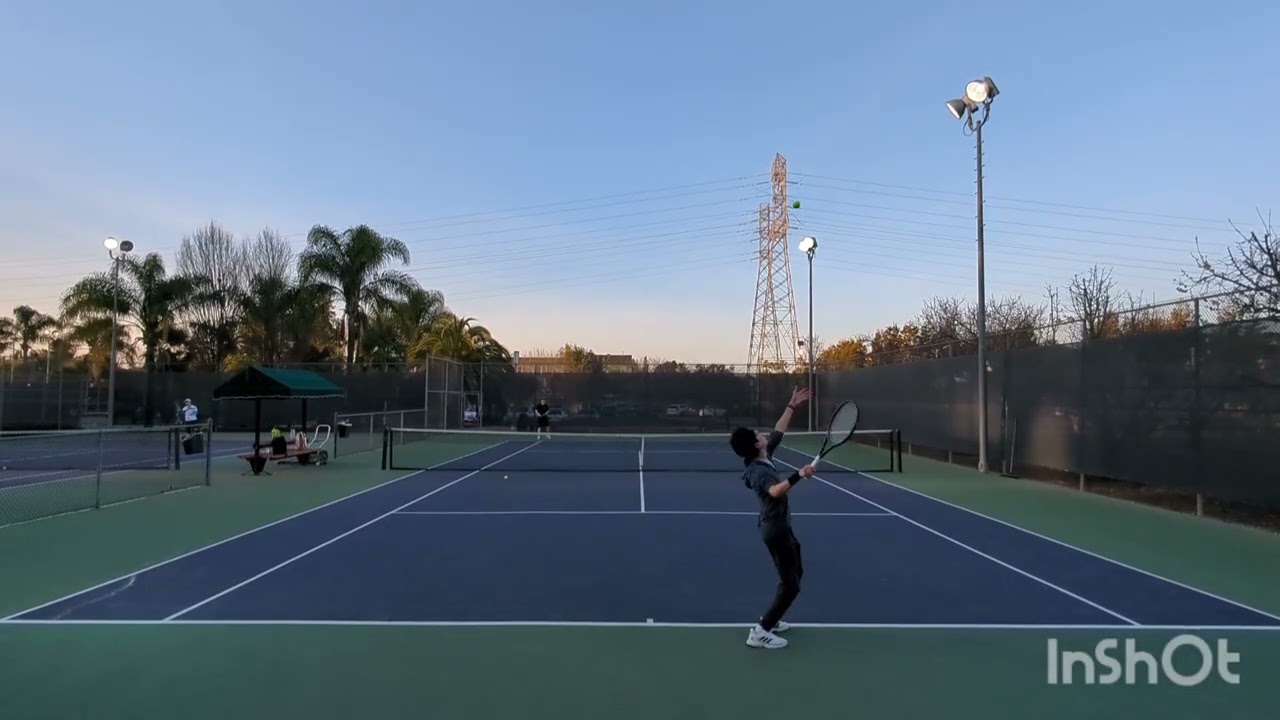 UTR singles match with Harry 3/15/26