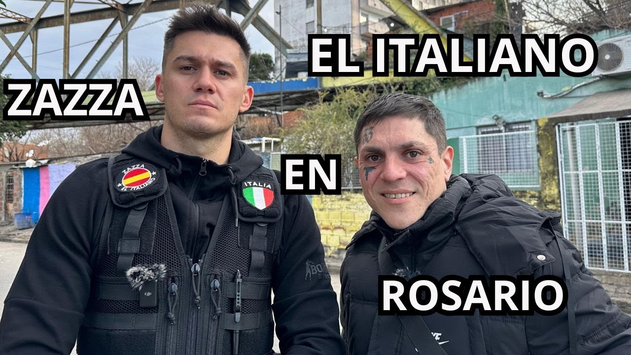 ACOMPAÑO A ZAZZA EL ITALIANO A RECORRER LOS BARRIOS DE ROSARIO - FREEJ0TA