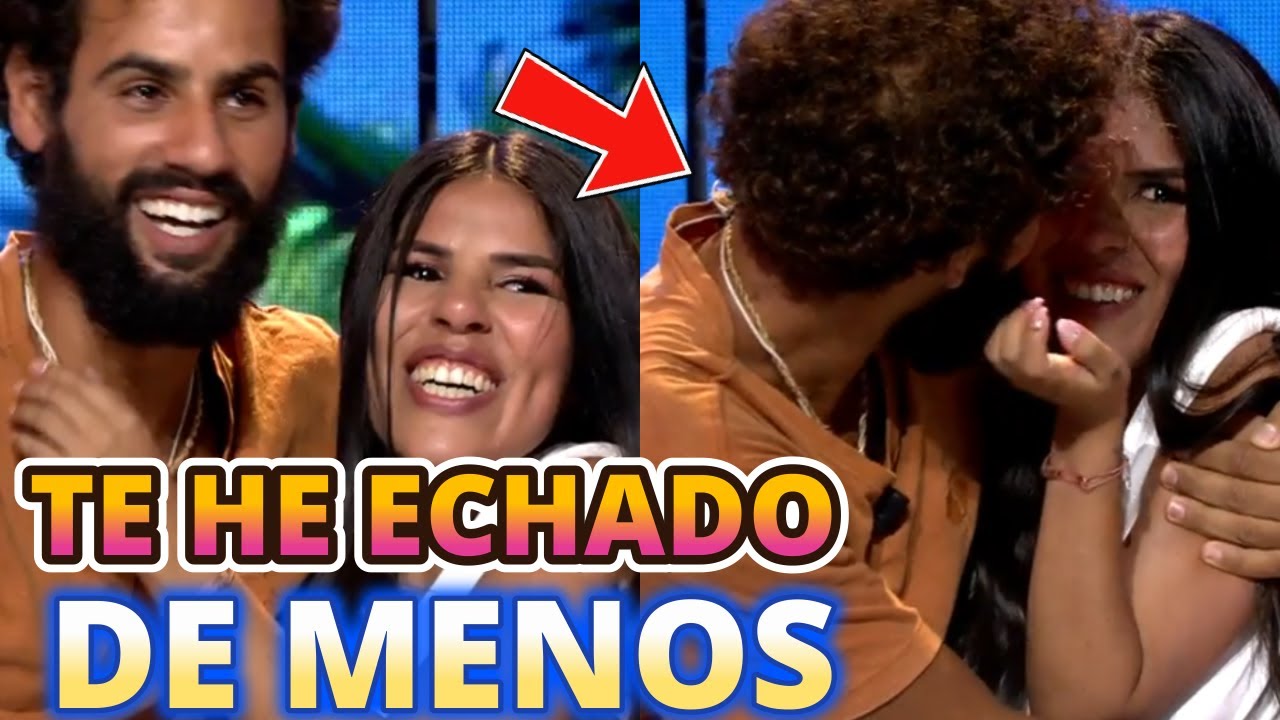 🔴El ESPERADÍSIMO REENCUENTRO de ISA PANTOJA y ASRAF BENO en el PLATO con BESO INCLUIDO