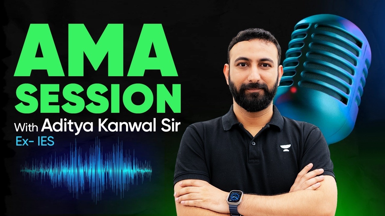 AMA Session with Aditya Kanwal Sir (Ex-IES) | GATE 2027 Strategy, Preparation & Career Guidance