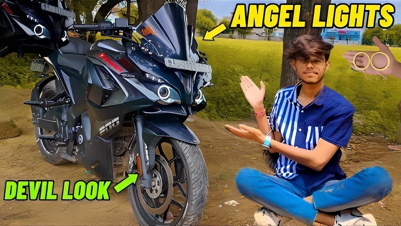 Ring Light Installation In Rs200 🔥 || Angel Light Installation In Rs200 || New Look Of Rs 200 😍