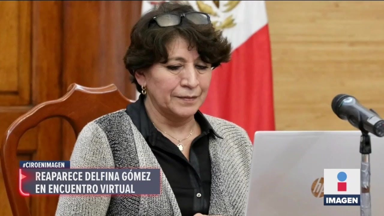 Reapareci&oacute; Delfina G&oacute;mez en encuentro virtual de la SEP | Noticias con Ciro G&oacute;mez Leyva