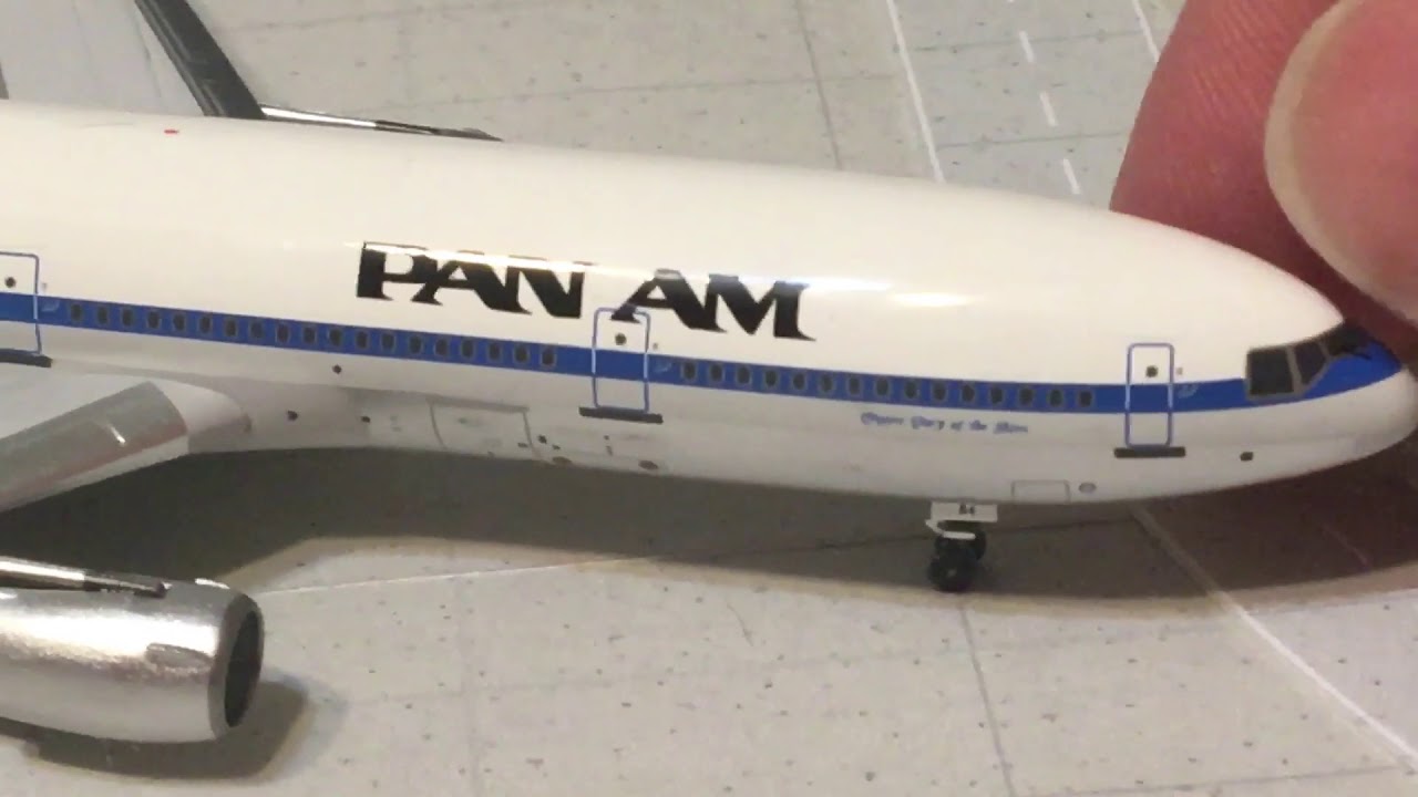 Pan Am Models 1/400 Pan Am DC-10-30 Model Review