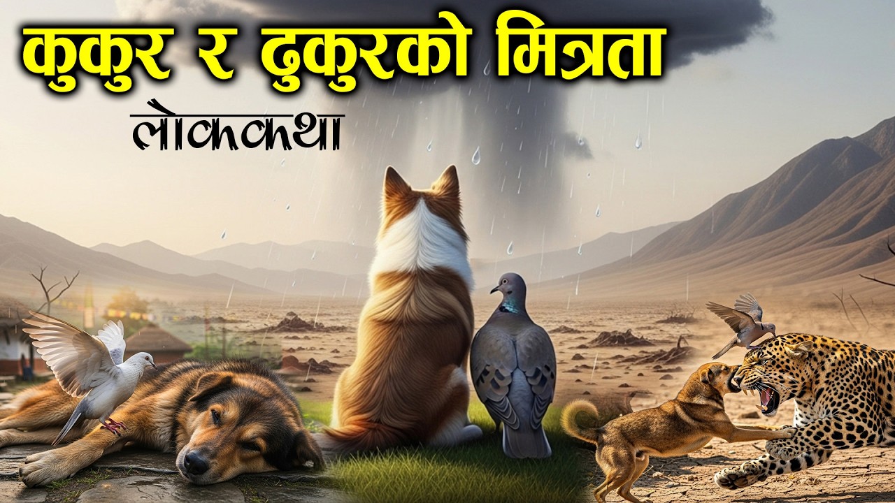 कुकुर र ढुकुरको मित्रता [KUKUR RA DHUKUR KO MITRATA] Folk Tales Nepali / Nepai Lokkatha