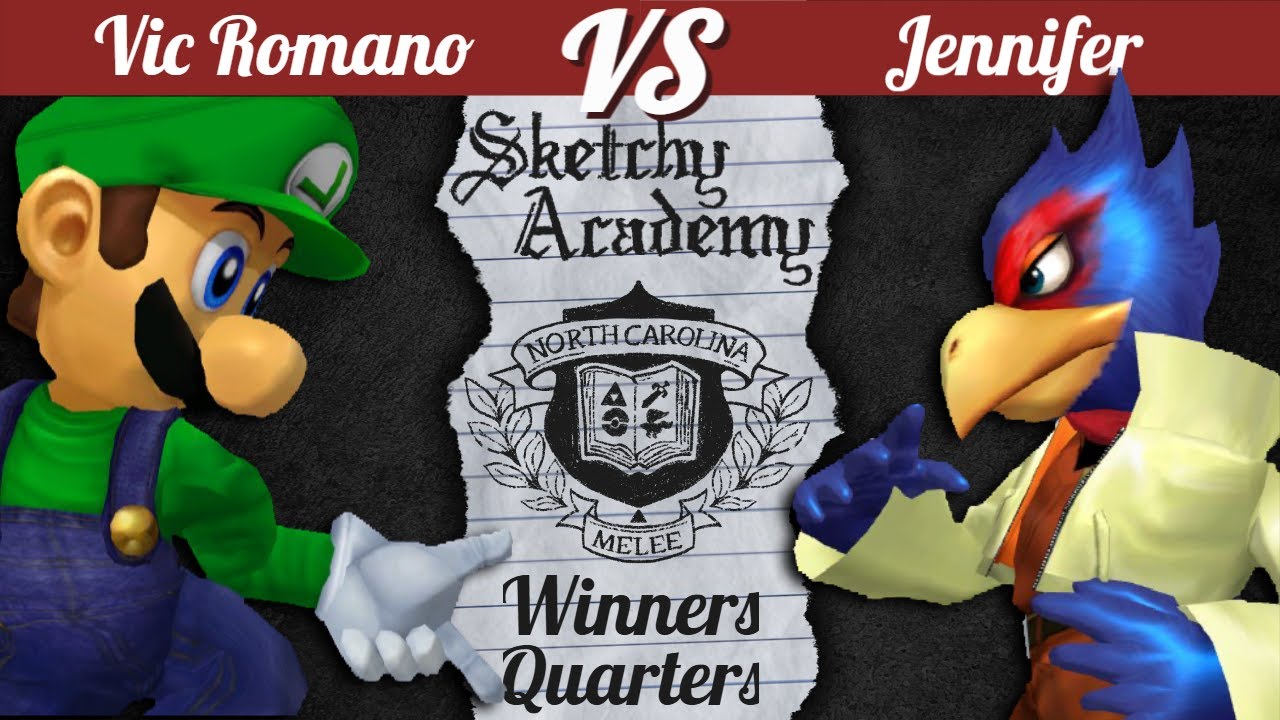 Vic Romano (Luigi) vs. Jennifer (Falco) - Top 8 Qualifier (W) - Sketchy XIX