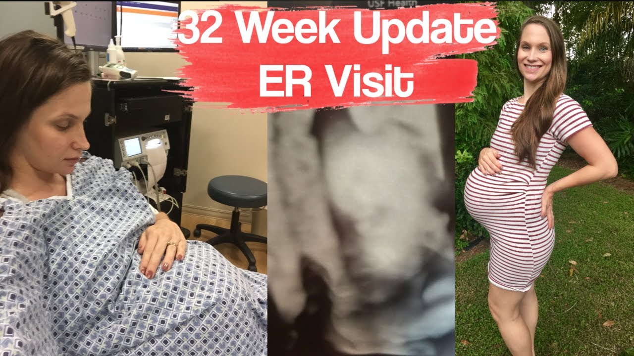 32 Week Pregnancy Update + ER Visit + Simple Birth Plan