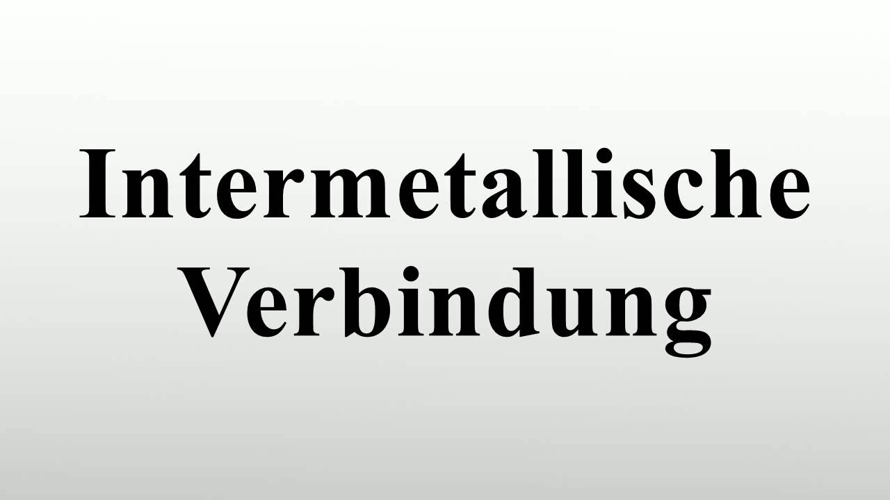 Intermetallische Verbindung