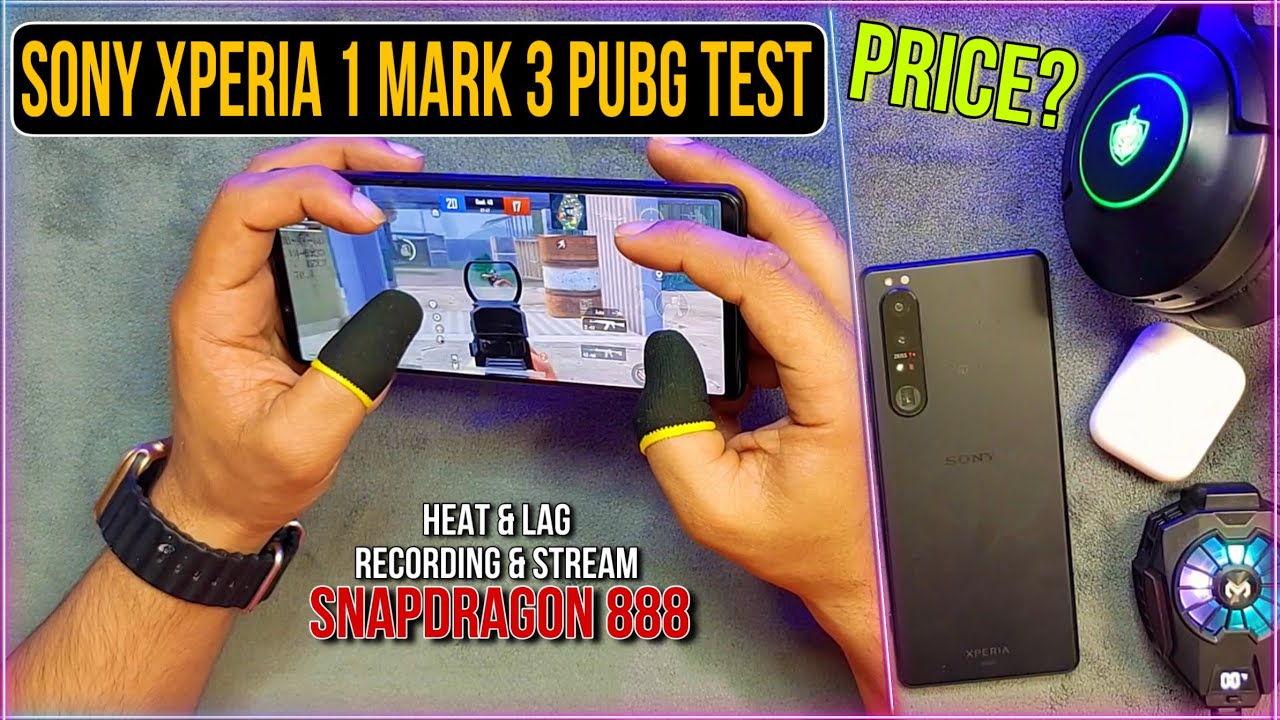 Sony Xperia 1 Mark 3 PUBG Test | Graphics | Heat & Lag | Recording | Battery | Electro Sam