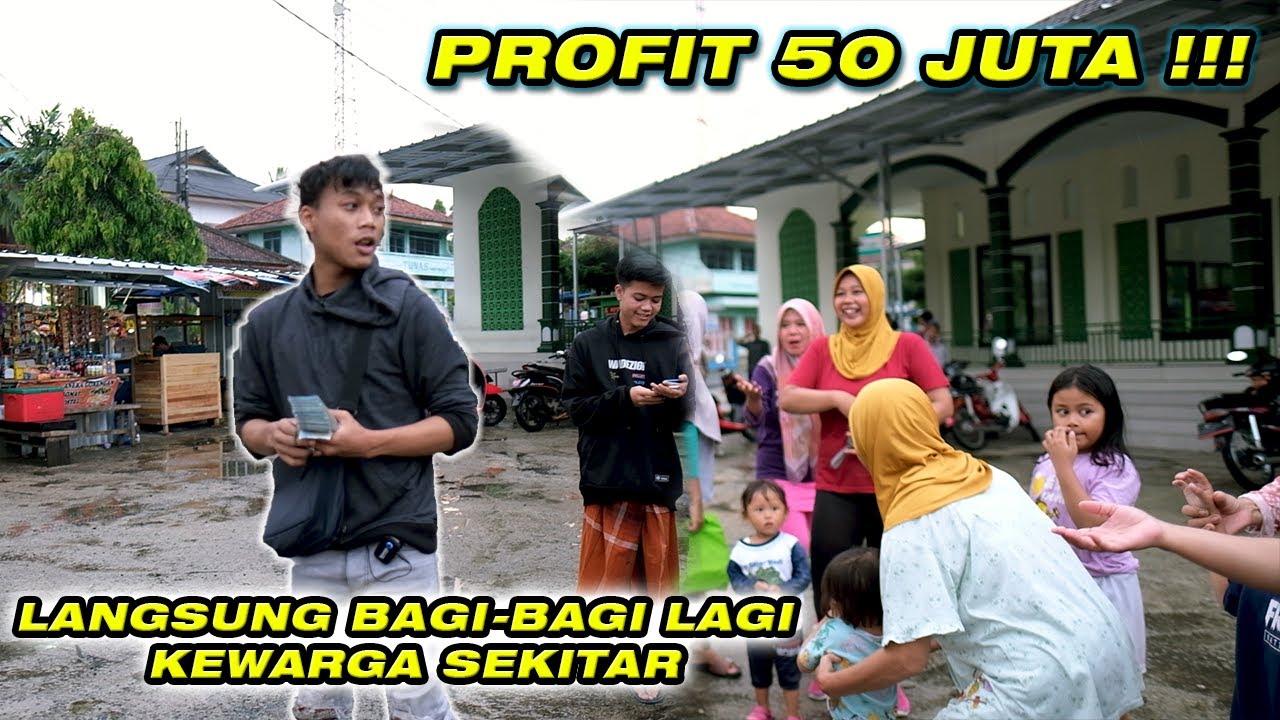 BAGI - BAGI REZEKI UANG TUNAI  !!! BUAT WARGA CIMERAK
