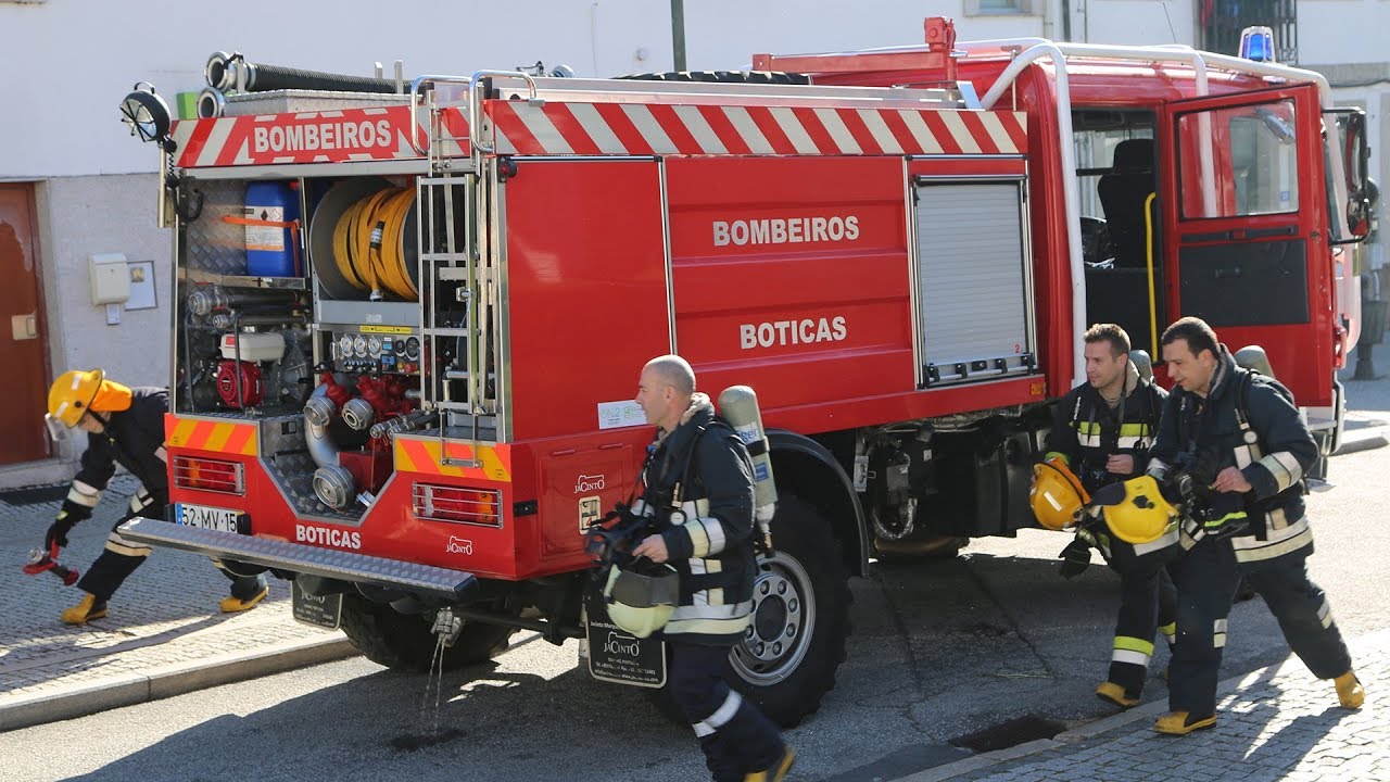 Simulacro de Incêndio na Biblioteca Municipal | 2019 | 4K | BOTICAS