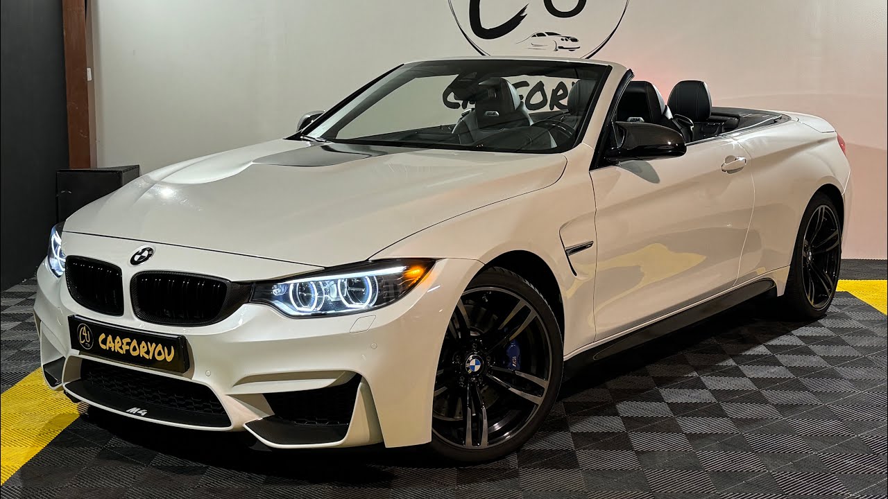 BMW M4 (F83) CABRIOLET 3.0 DKG 431ch HARMAN-KARDON / CAMERA DE RECUL / AFFICHAGE TÊTE HAUTE