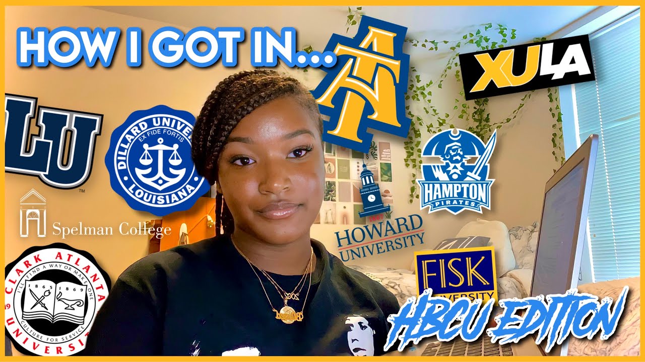 HOW I GOT INTO HOWARD, SPELMAN, XAVIER, NCAT, & MORE | stats, process, & essays