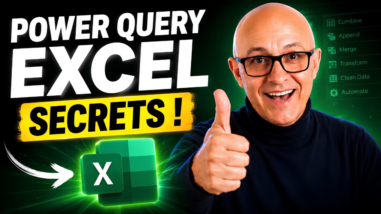 ✅ Power Query | gagnez 2h par jour
