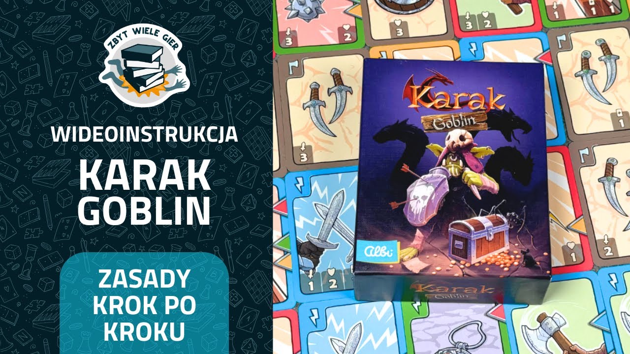 Karak: Goblin | Zasady krok po kroku | Jak grać? #karak #karakgoblin @ALBI Polska