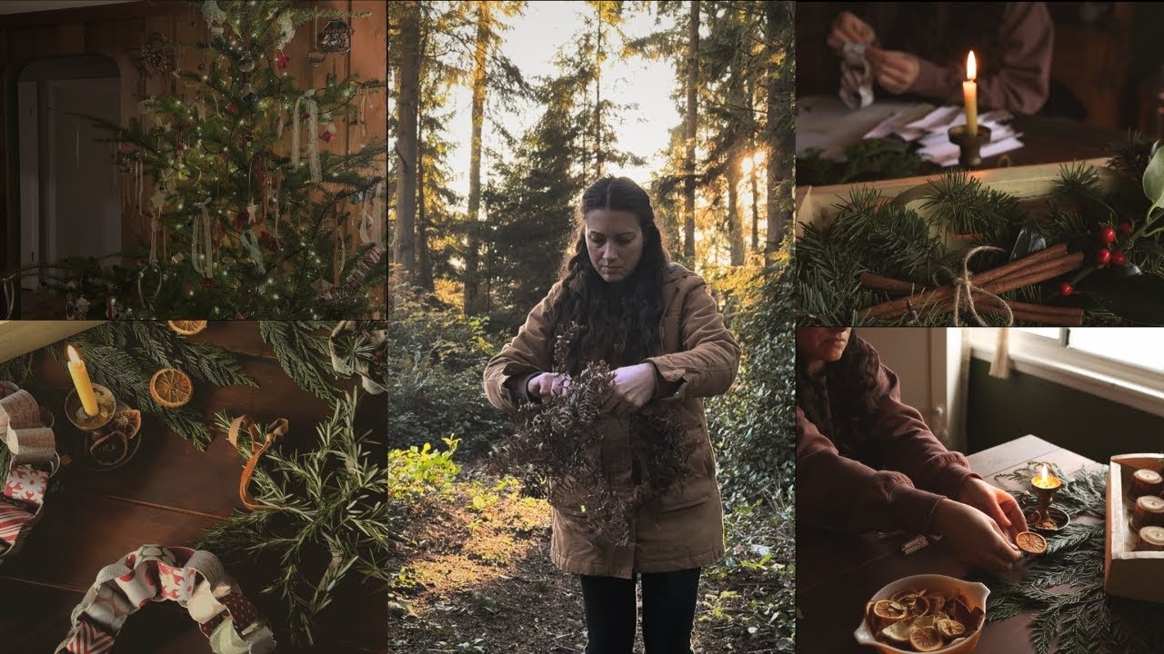 Crafting a Cozy Christmas | Low-Cost & Low-Waste | Simple Living. -Visual Diary.