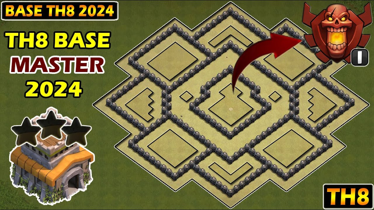 BASE TH8 WAR/HYBRID TERKUAT DAN TERBAIK 2024