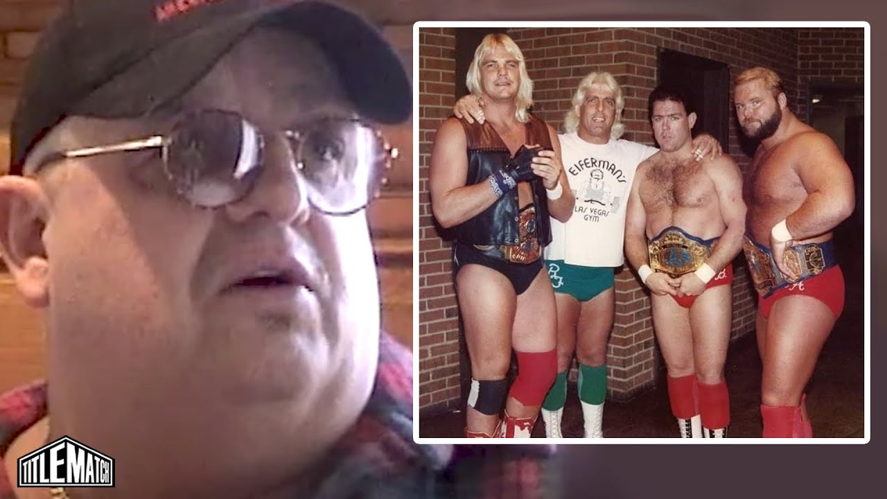 Dusty Rhodes on Ric Flair, Tully Blanchard, Arn Anderson & Barry Windham (Four Horsemen)