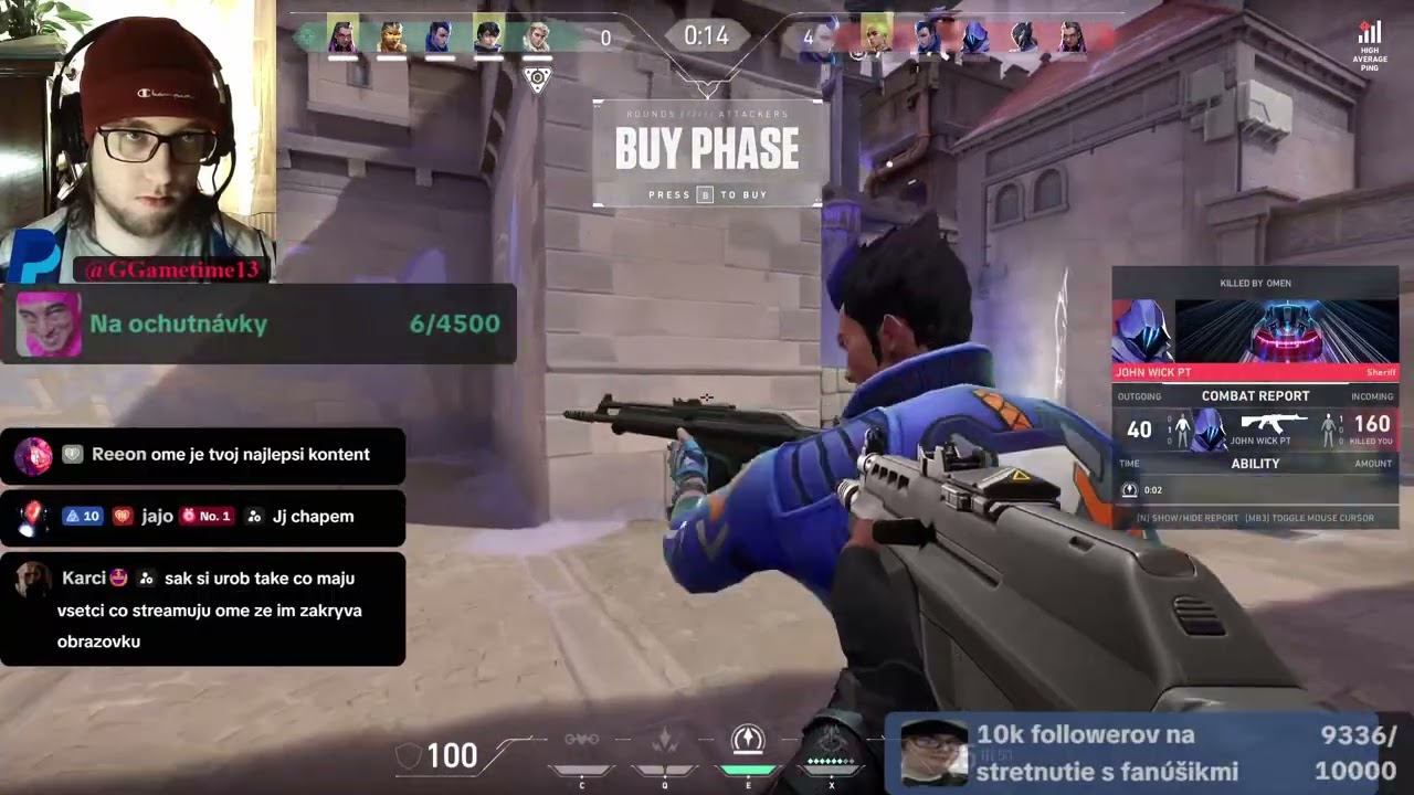 Gaming stream #200 Valorant