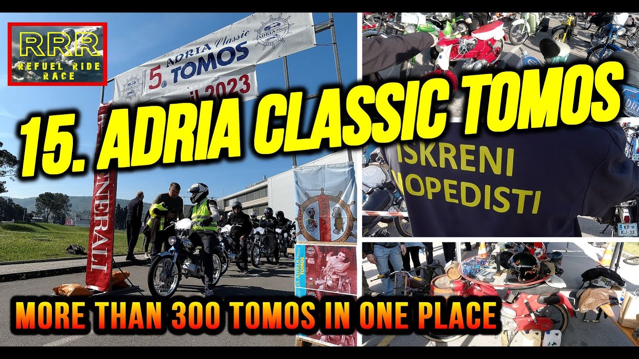 15. Adria Classic Tomos: more than 300 Tomos in one place