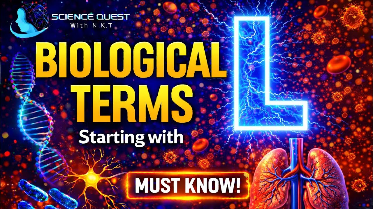 Biological Terms Starting With 