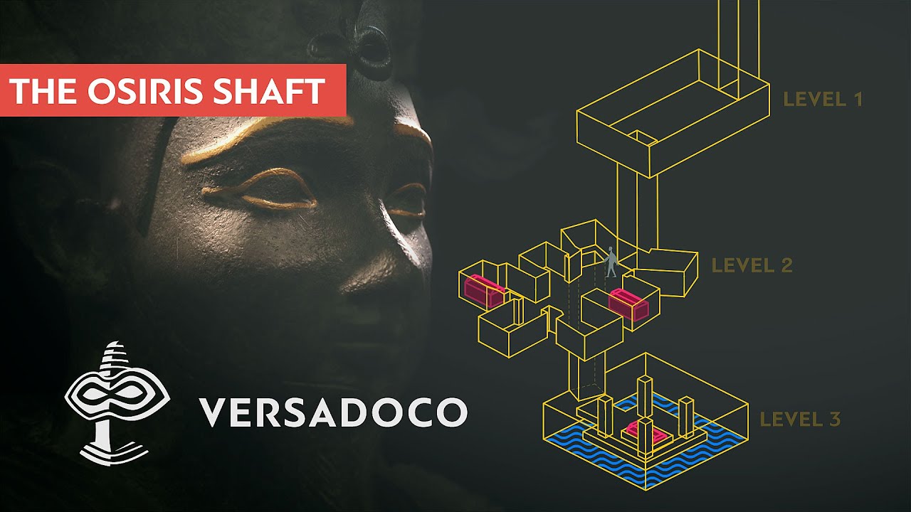 This is what's inside the ancient OSIRIS SHAFT at Giza - VERSADOCO