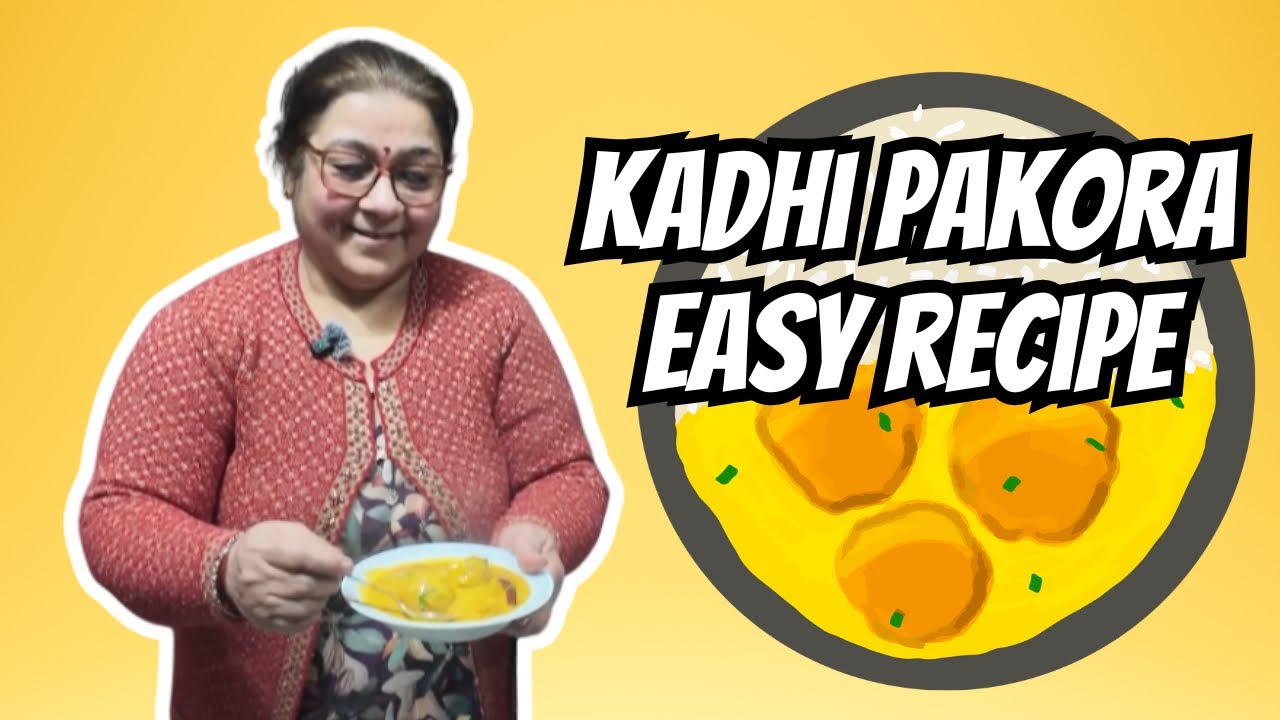 कढ़ी पकोड़ा बनाना सीखें | Kadhi Pakora | Easy Recipe | Mom Son Duo