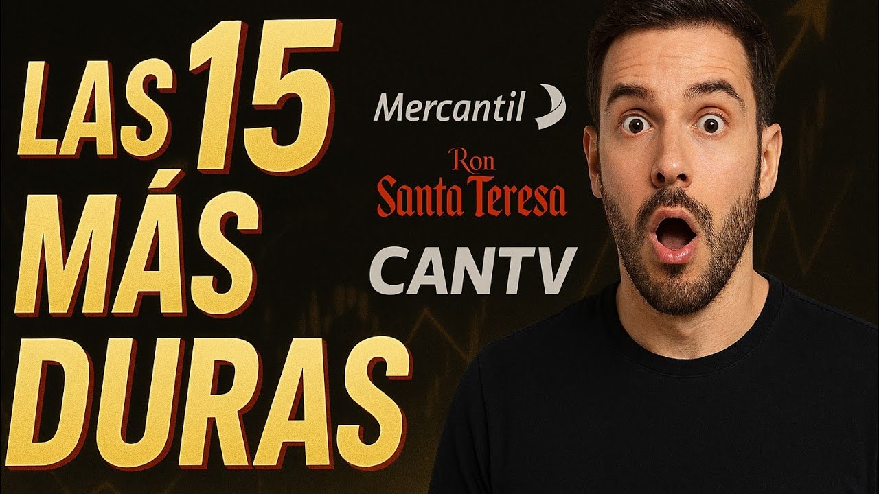 🔥Las 15 Empresas del Índice Bursátil Caracas 📉 IBC /las mas Líquidas💵🔥