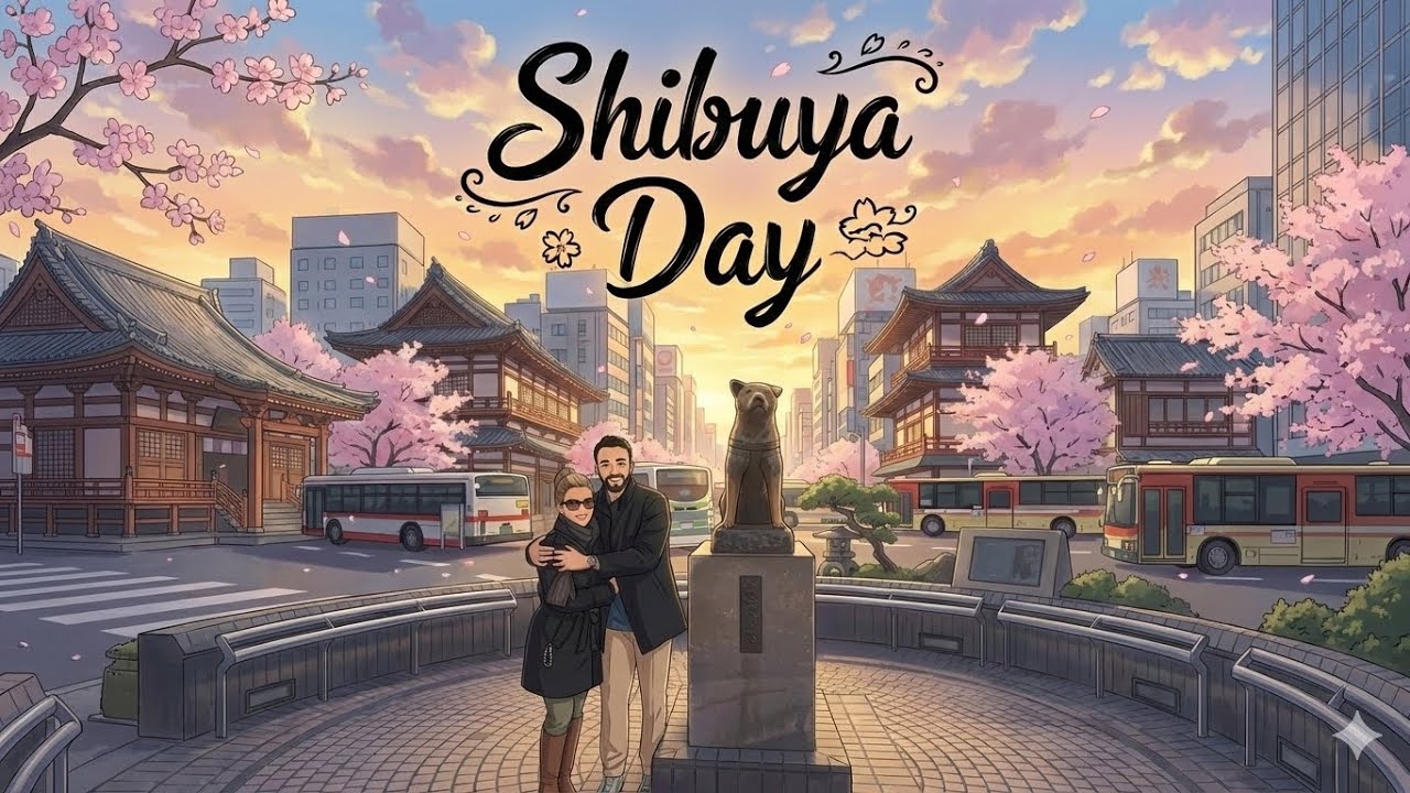 Um dia em Shibuya! 
