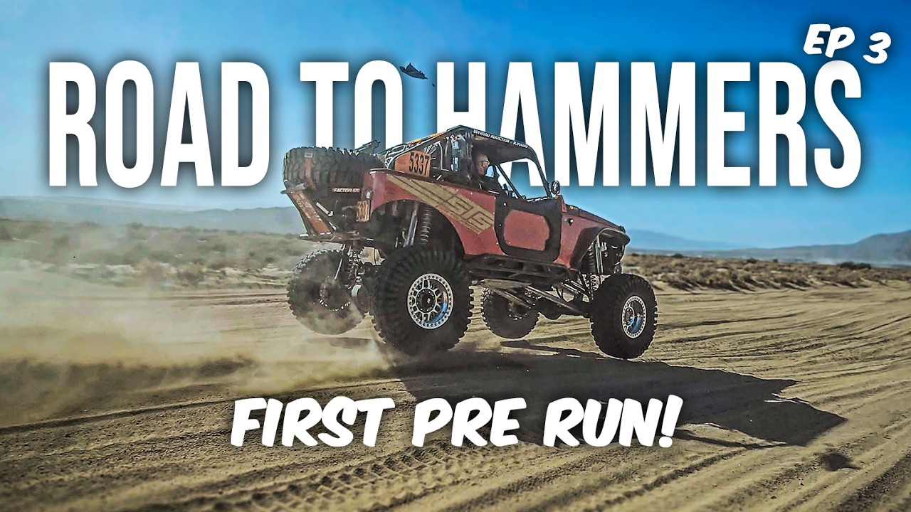 King Of The Hammers! First Desert Pre Run In The Race Jeep | #KOH2026