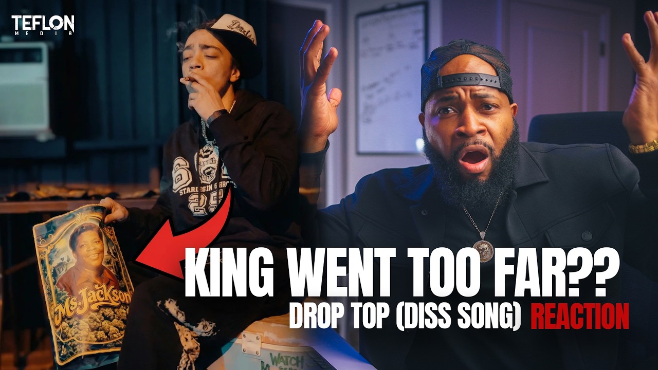 King Harris – Droptop Reaction | Did He Put 50 Cent’s Mom On A Weed Bag?!