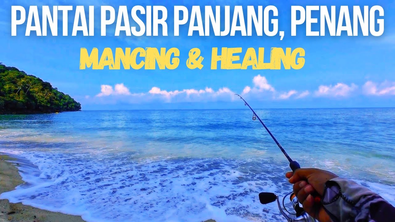 Memancing Ikan Bolos di Pantai Pasir Panjang, Balik Pulau | Penang Ultralight