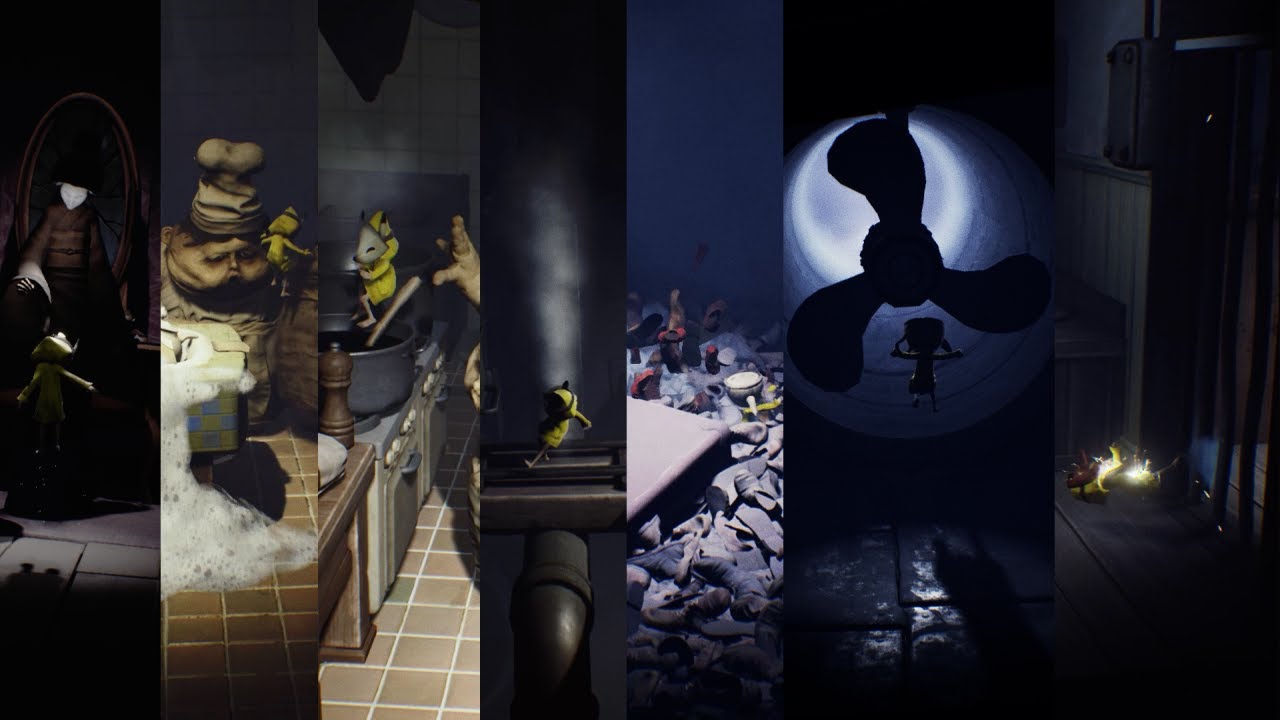 Little Nightmares Deaths Scenes & Captures