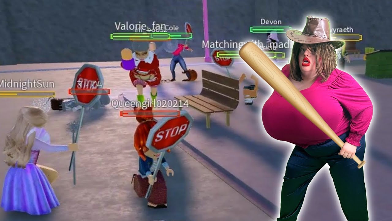 Самая масштабная драка в истории ROBLOX… И я был целью