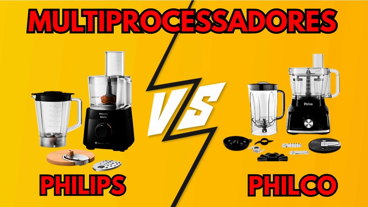 PHIIPS VS PHILCO ✨ Philips PowerChop ou Philco PMP1600? Descubra qual processador vale cada centavo!