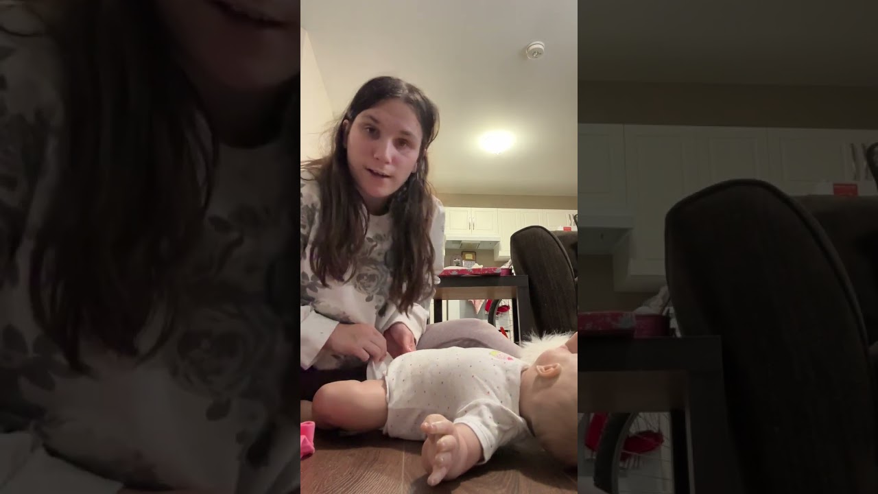 A changing video with little miss Emma