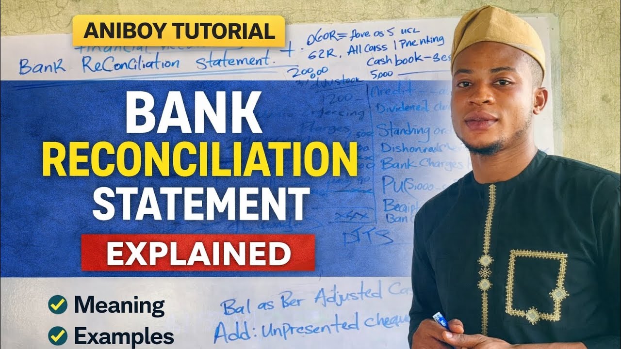 Bank Reconciliation Statement Part One (ACC 101).