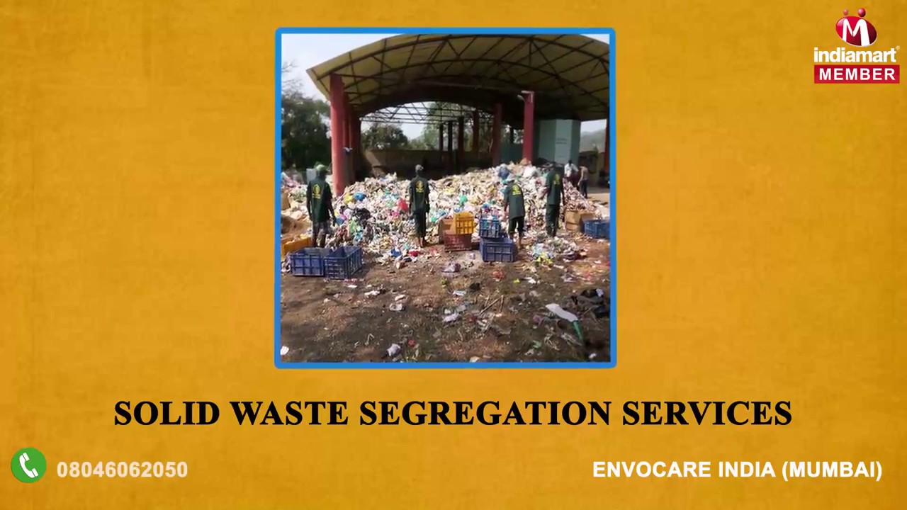 Garbage Treatment Plant and Segregation By Envocare India, Mumbai